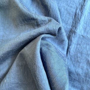Jaquard tencel blauw