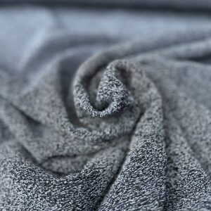 Fijne tricot blauwe lurex