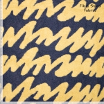 Teddy jacquard met print