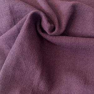 Woven katoen crepe burgundy