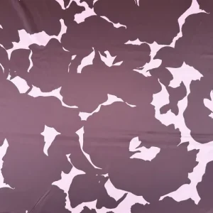 Polyester in Bordeaux en roze tinten