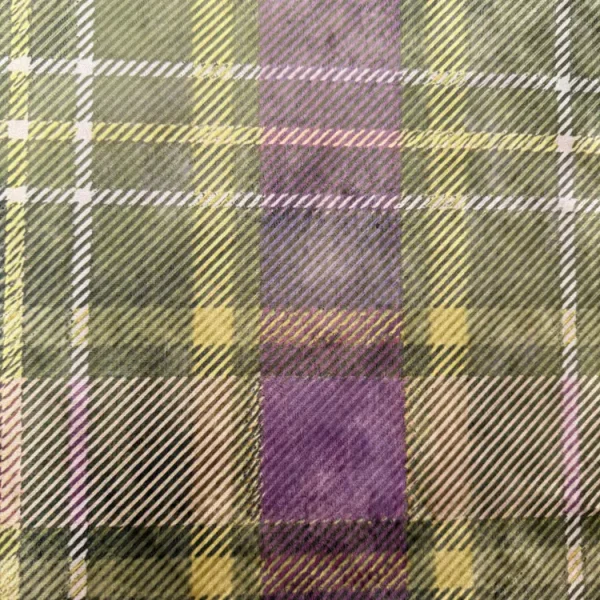 Velours met ruit - foto 2